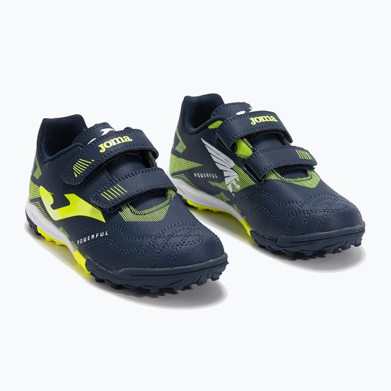 Dětské kopačky Joma Powerful Jr TF navy blue 9