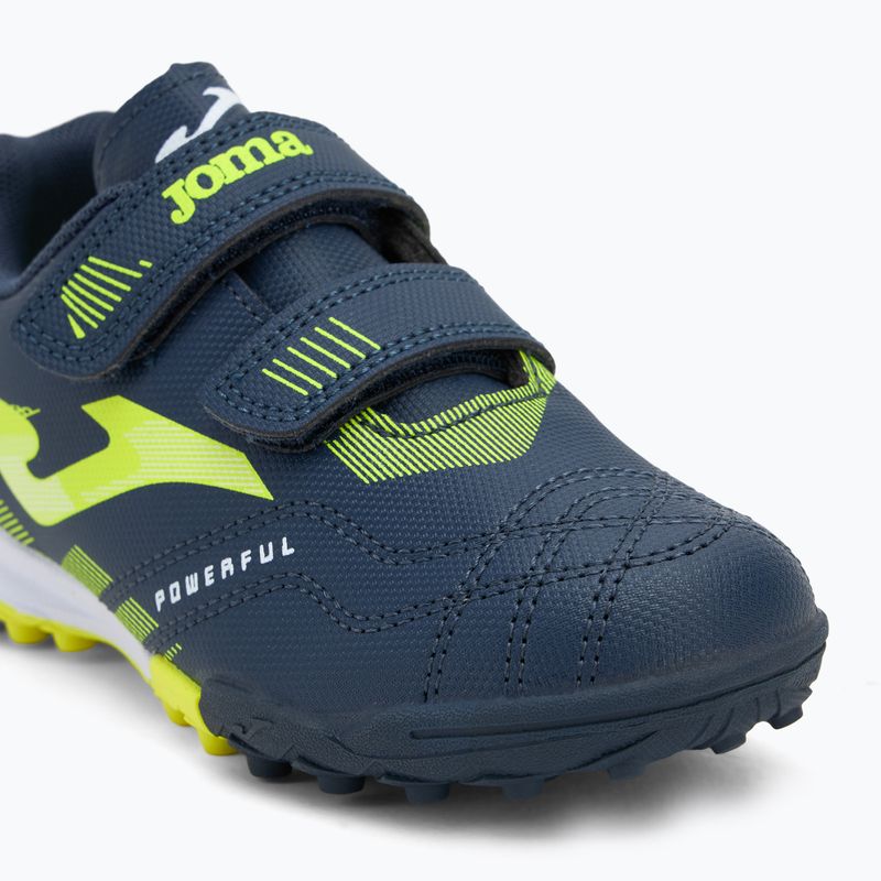 Dětské kopačky Joma Powerful Jr TF navy blue 7