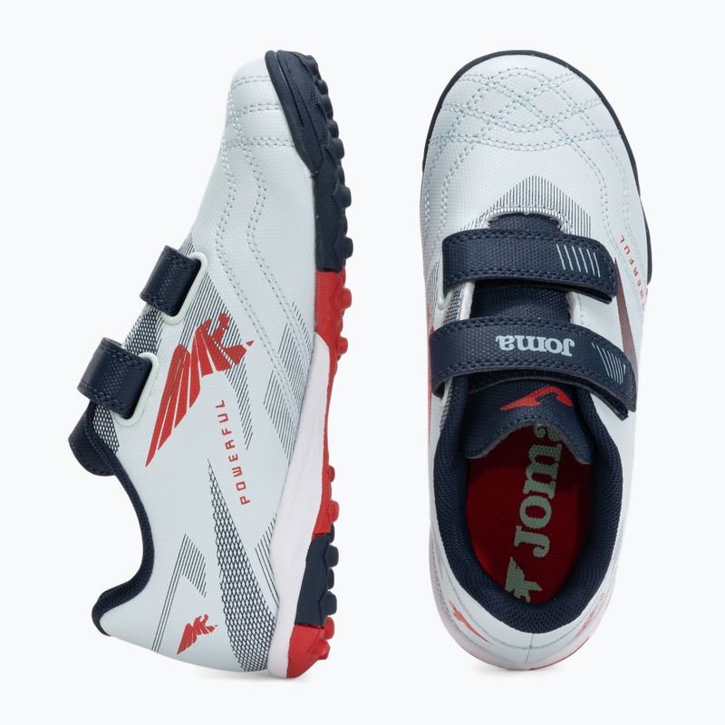 Dětské fotbalové boty Joma Powerful Jr TF blue 12