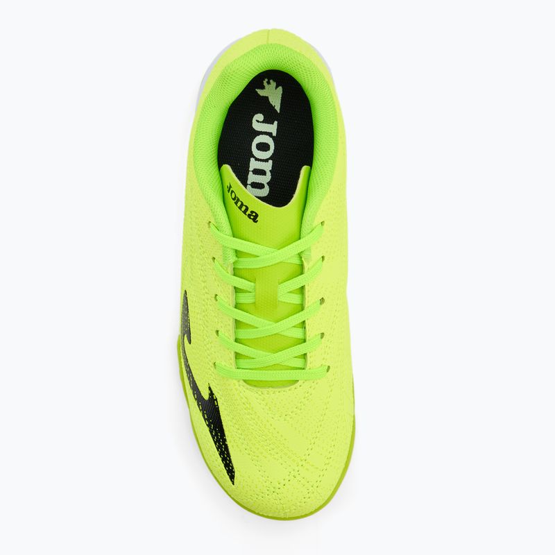 Dětské kopačky Joma Evolution Jr TF fluor green 5