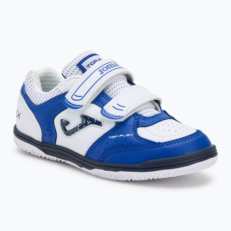 Dětské kopačky Joma Top Flex Jr IN royal blue/white