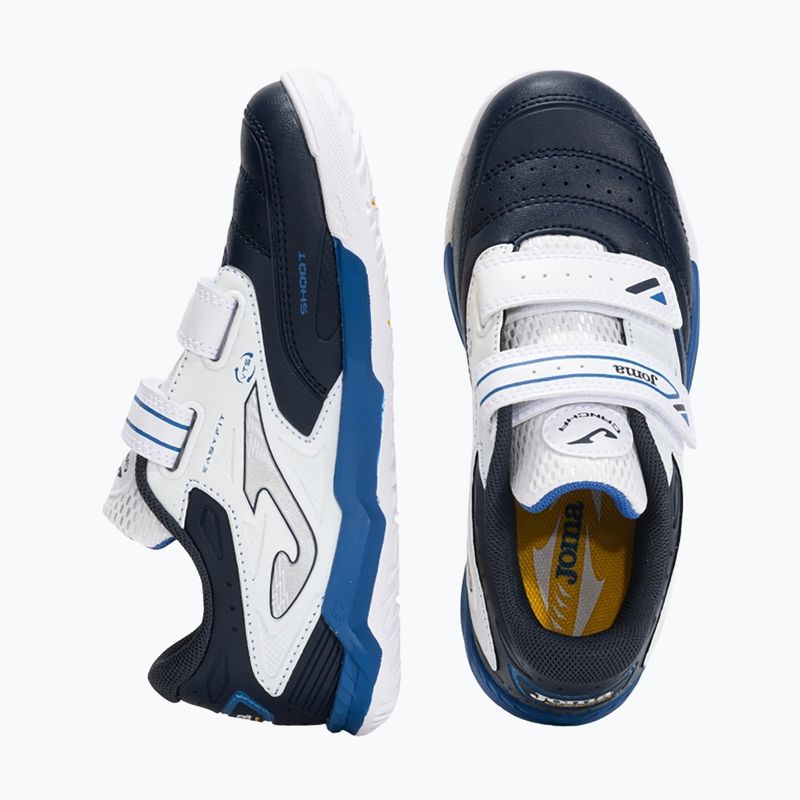 Dětské kopačky Joma Cancha Jr IN navy blue/white 4