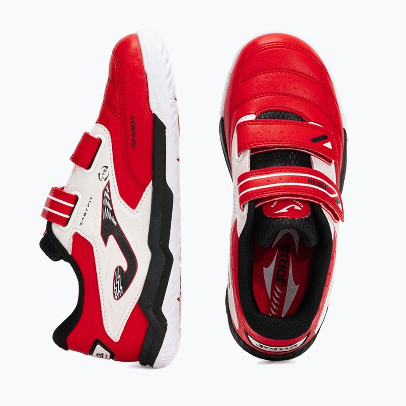 Dětské kopačky Joma Cancha Jr IN red/white 5