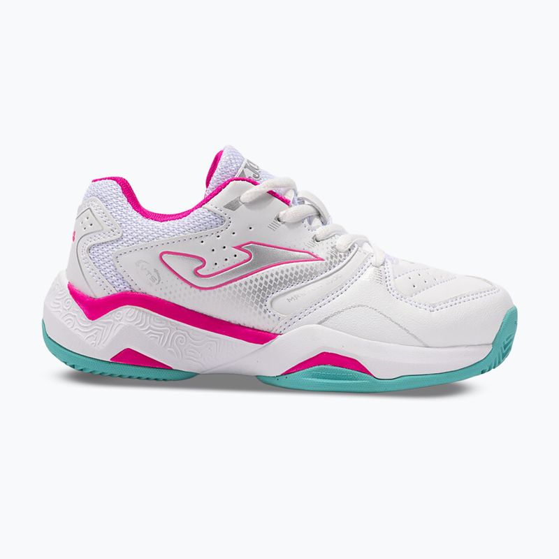Dětské tenisové boty Joma Master JR 1000 C white/fuchsia