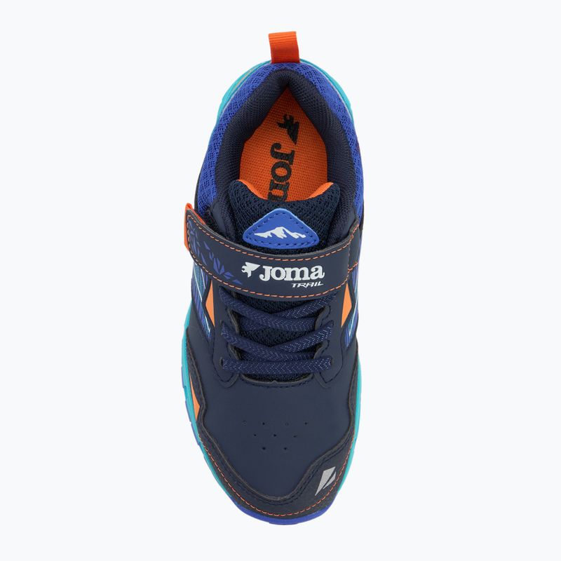 Dětské běžecké boty Joma Tundra Jr navy blue/orange 5