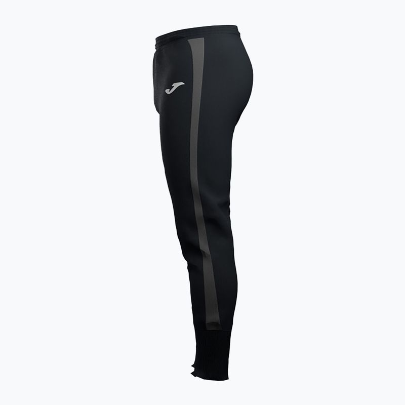 Pánské tenisové kalhoty Joma Challenge black/dark grey 3