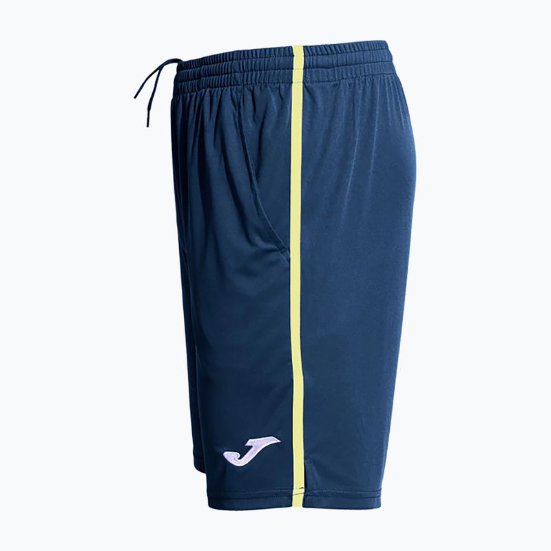 Pánské tenisové šortky Joma Open III blue 3