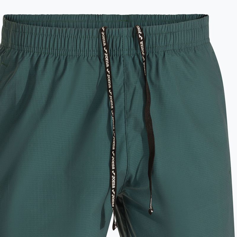 Pánské tenisové šortky Joma Challenge Bermuda green turquoise 6