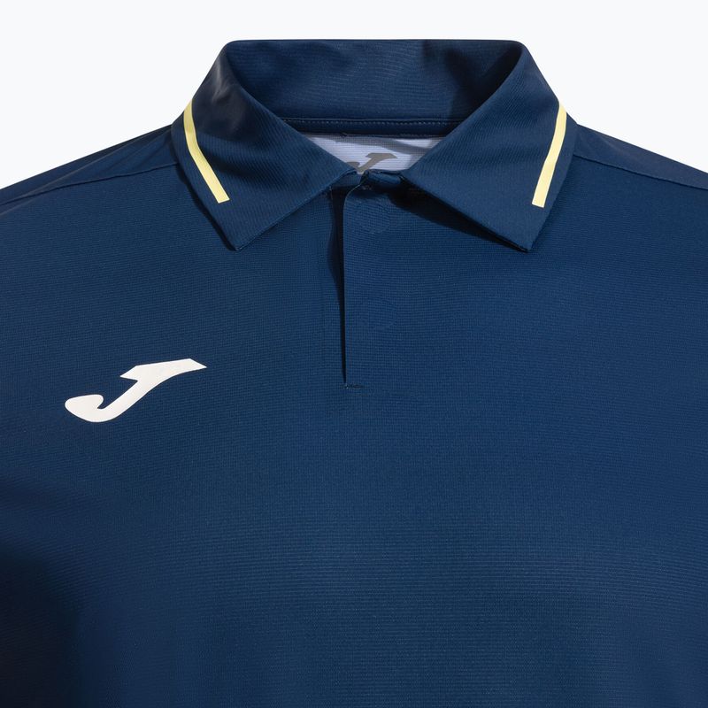 Pánské tenisové polo tričko Joma Challenge Lob Polo navy blue 4
