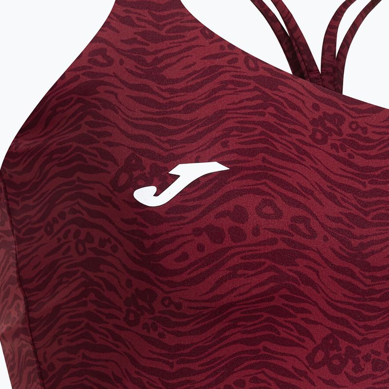 Dámské tenisové tričko Joma Challenge Top W burgundy 4