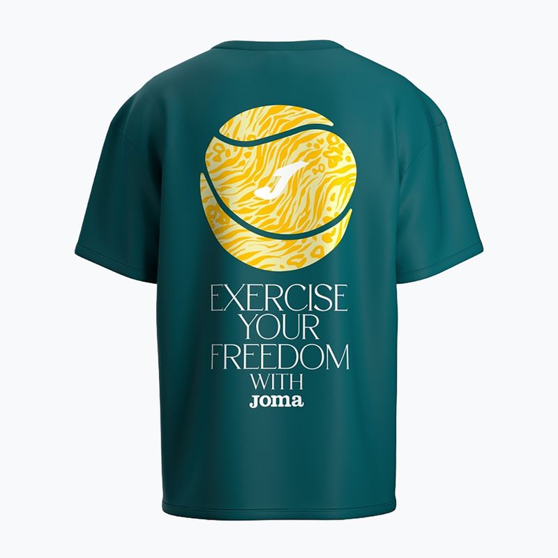 Pánské tenisové tričko Joma Challenge 104626.346 royal blue 2