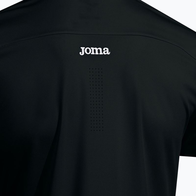 Pánské tenisové tričko Joma Torneo black 5