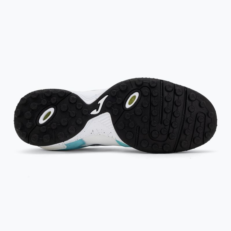 Pánské kopačky Joma Top Flex 2642 TF fluor turquoise/white 4