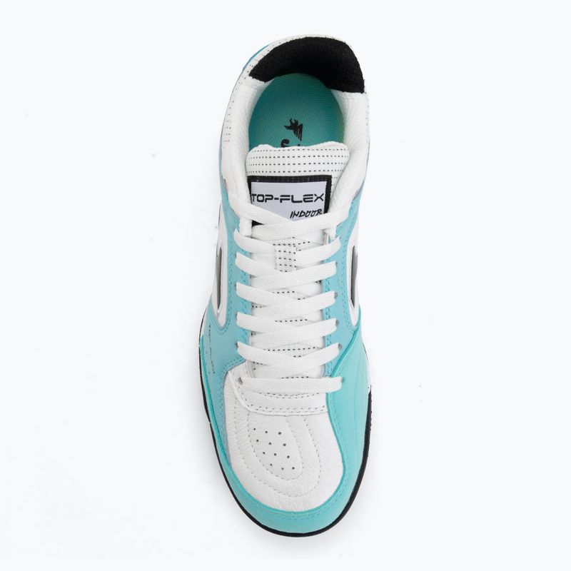 Pánské kopačky Joma Top Flex 2642 TF fluor turquoise/white 5