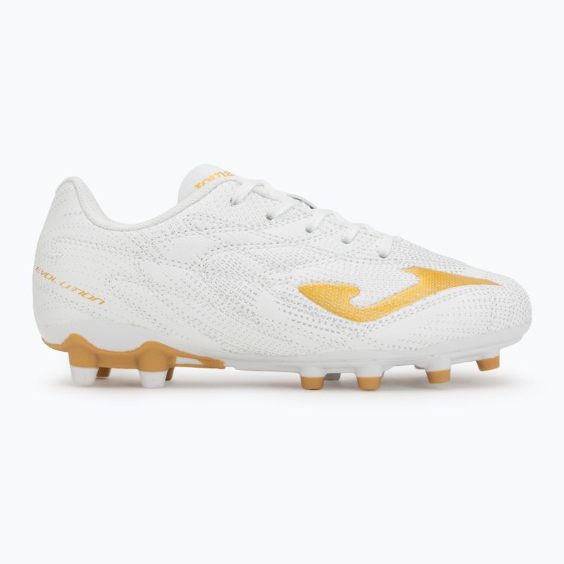 Dětské kopačky Joma Evolution Jr 2602 FG white 2