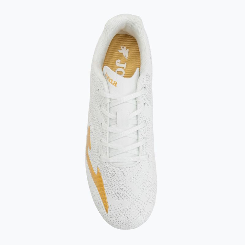 Dětské kopačky Joma Evolution Jr 2602 FG white 5