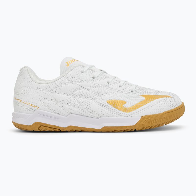 Dětské kopačky Joma Evolution Jr 2602 IN white 2