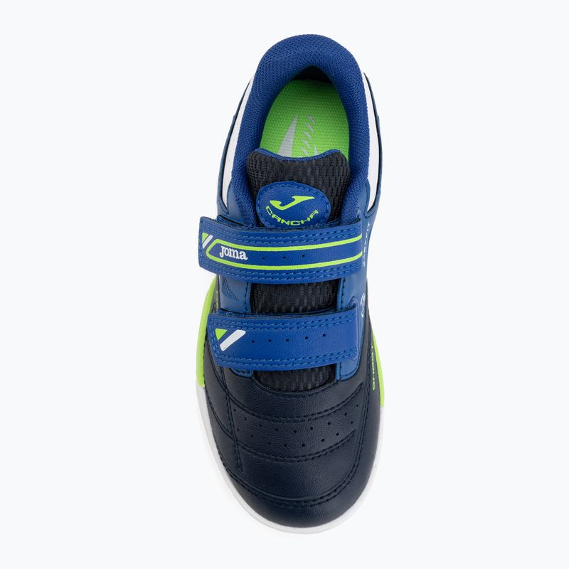 Dětské kopačky Joma Cancha Jr IN navy/blue 5