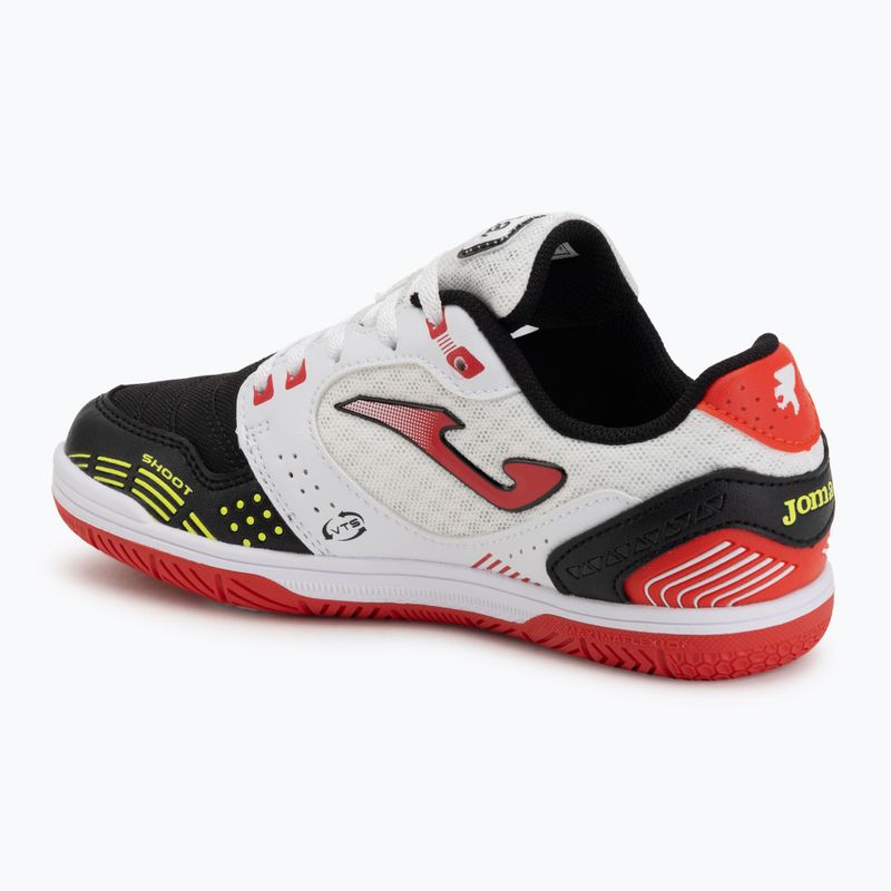 Dětské kopačky Joma Sala Max Jr IN white/black 3