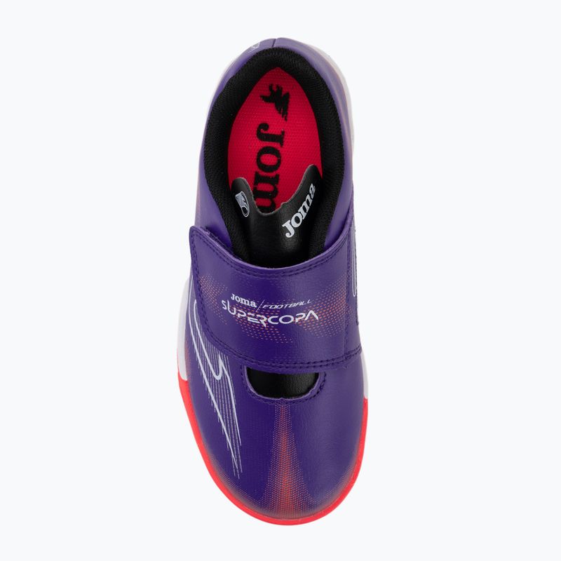 Dětské kopačky Joma Supercopa Jr IN purple 5