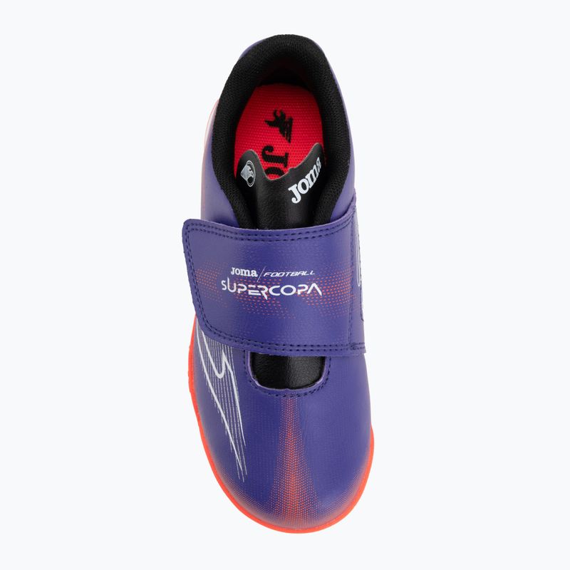 Dětské kopačky Joma Supercopa Jr TF purple 5
