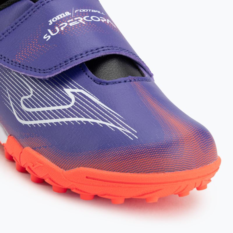 Dětské kopačky Joma Supercopa Jr TF purple 7