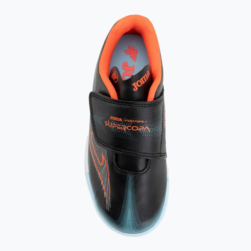 Dětské kopačky Joma Supercopa Jr IN black 5