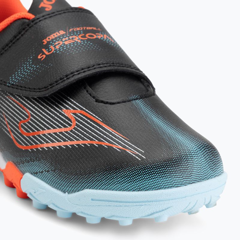 Dětské kopačky Joma Supercopa Jr TF black 7