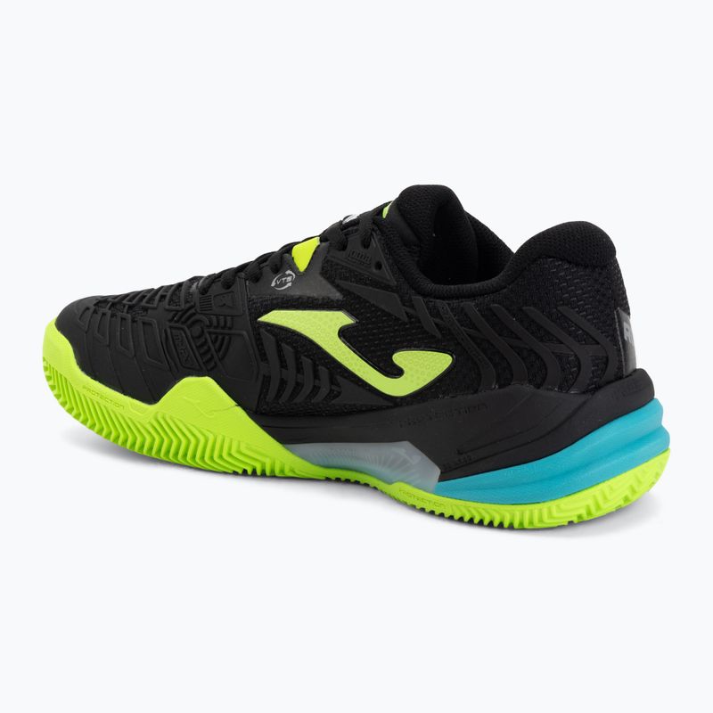 Pánské tenisové boty Joma Roland C black/fluor yellow 3