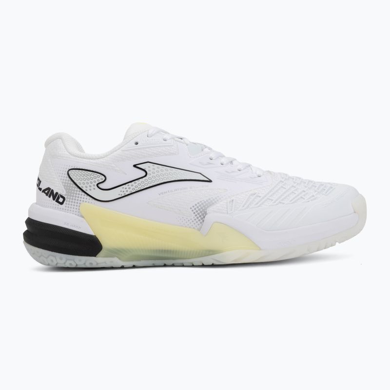 Pánské tenisové boty Joma Roland AC white yellow 2