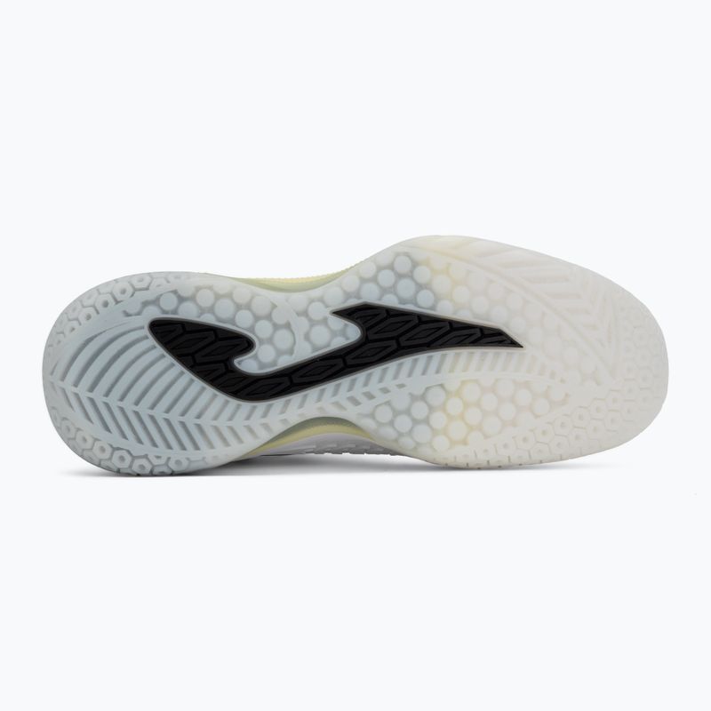 Pánské tenisové boty Joma Roland AC white yellow 4