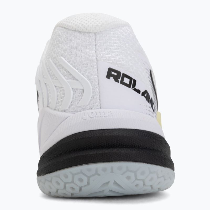 Pánské tenisové boty Joma Roland AC white yellow 6