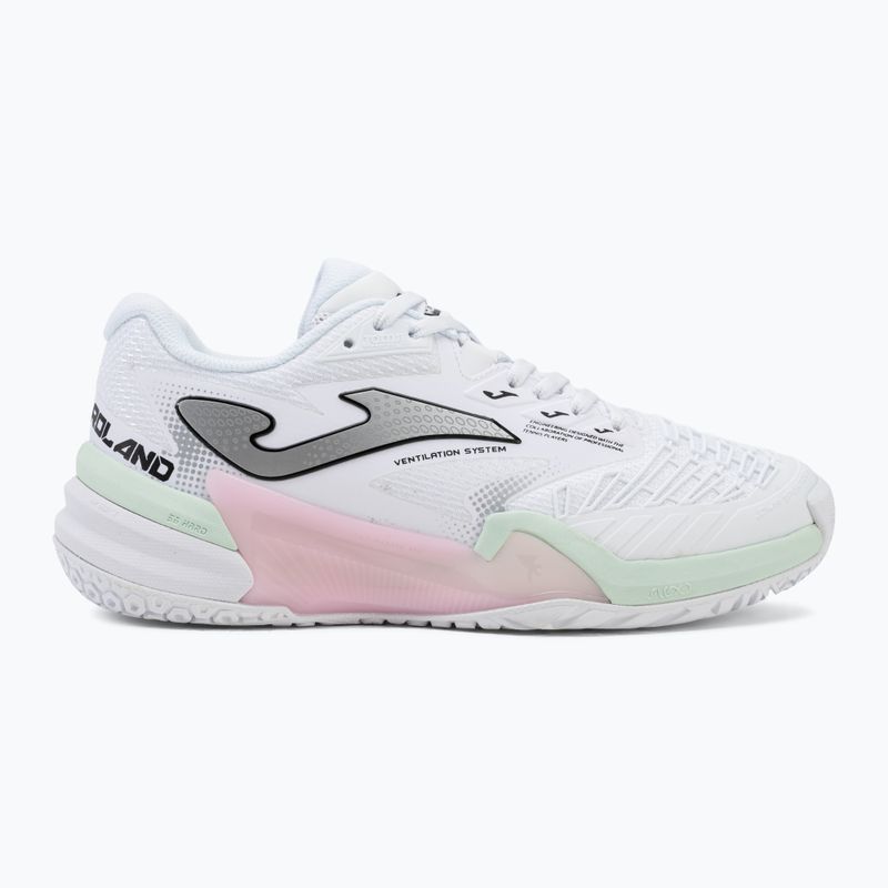 Dámské tenisové boty Joma Roland Lady AC white/pink 2