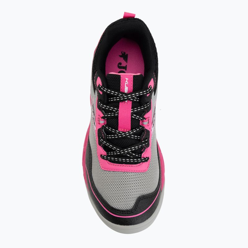 Dětské běžecké boty Joma Kubor Jr gray/fuchsia 5