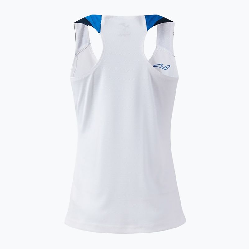 Dámské tenisové tričko Joma Terra Tank Top white/royal 2