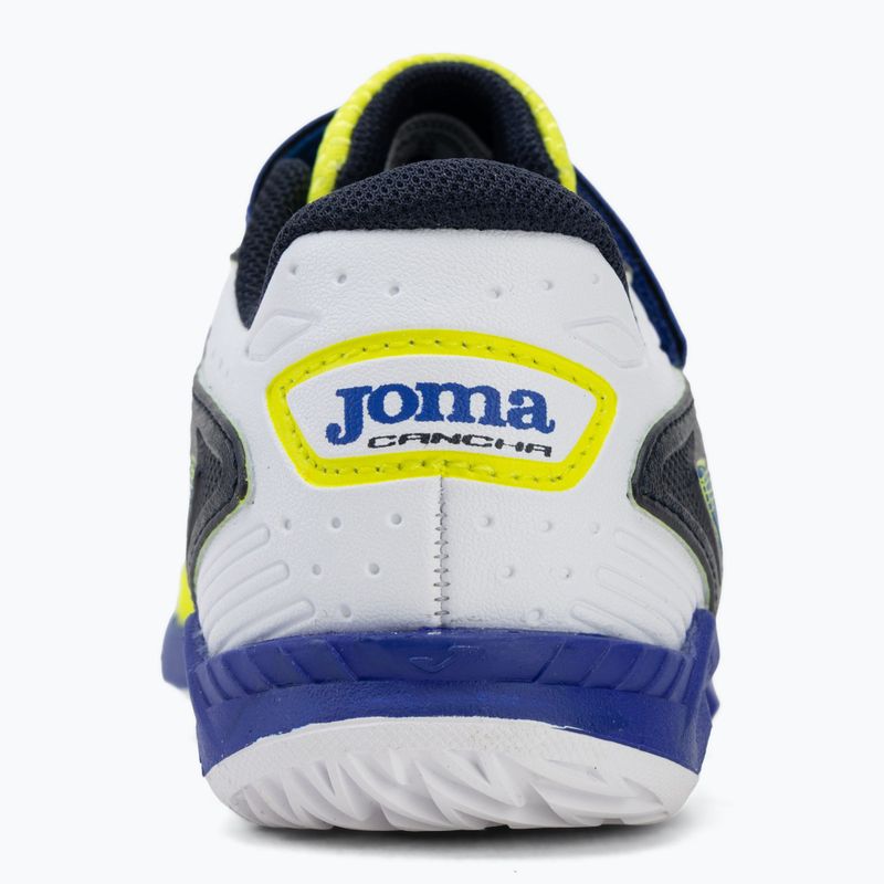 Dětské kopačky Joma Cancha Jr IN fluor yellow 6