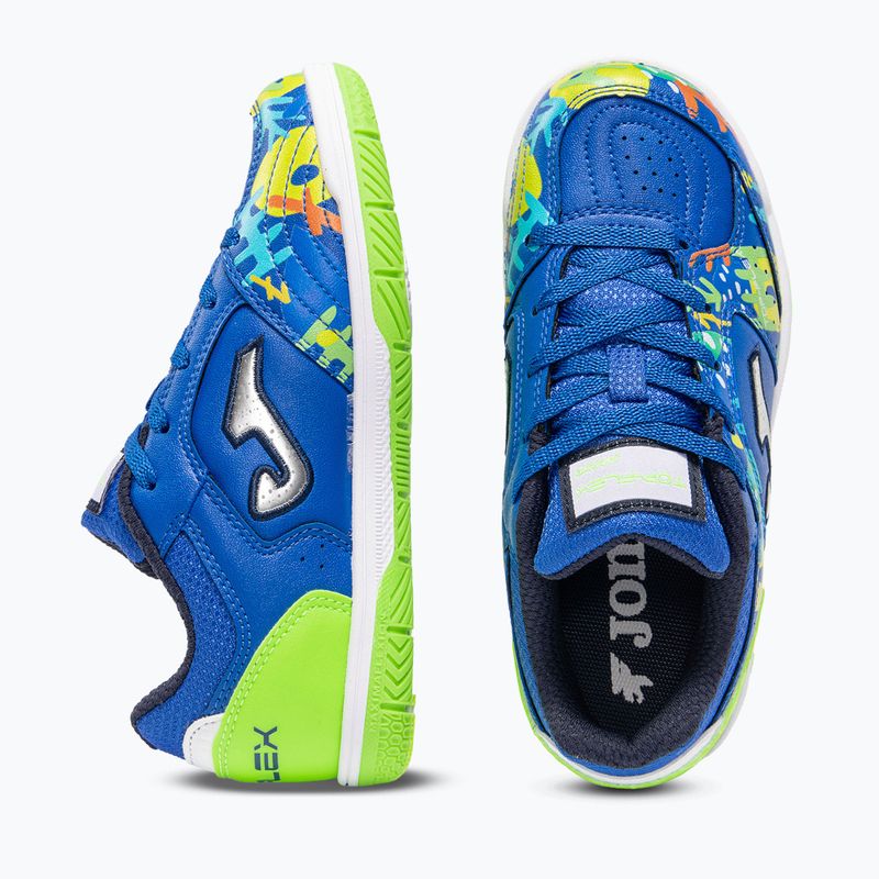 Dětské kopačky Joma Top Flex Jr IN royal blue 4