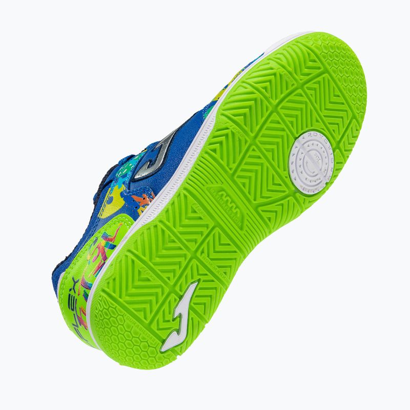 Dětské kopačáky Joma Top Flex Jr IN royal blue 5