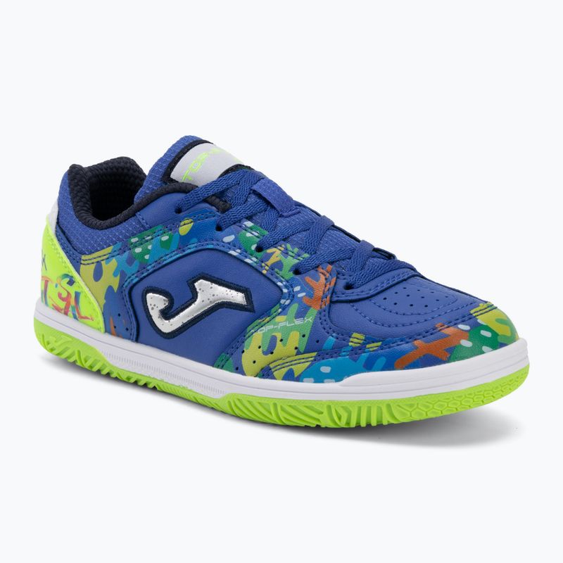 Dětské kopačky Joma Top Flex Jr IN royal blue