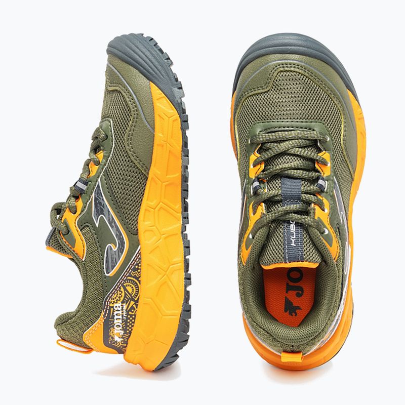 Dětské běžecké boty Joma Kubor Jr khaki 4