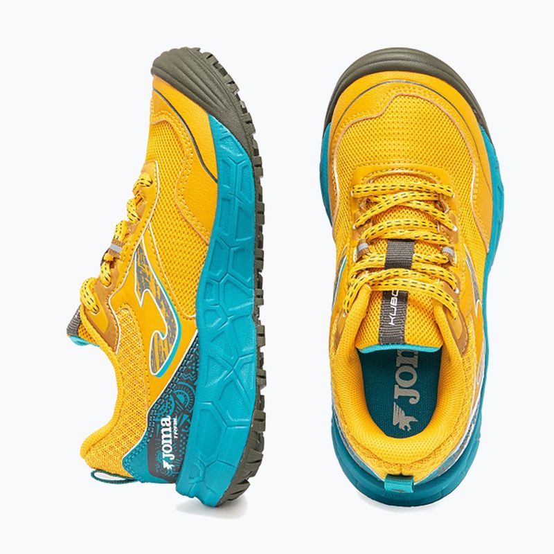 Dětské běžecké boty Joma Kubor Jr yellow 4