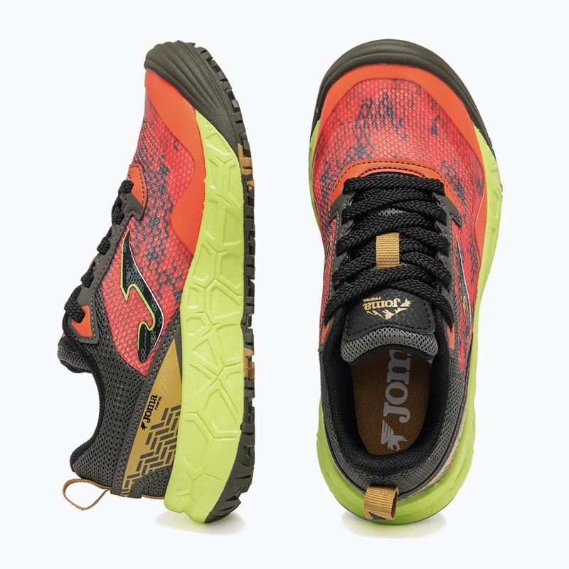 Dětské běžecké boty Joma Sima Jr orange 11