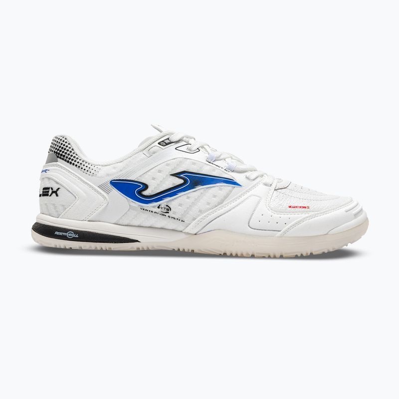Pánské kopačky Joma Top Flex Ultralight Indoor white/royal blue
