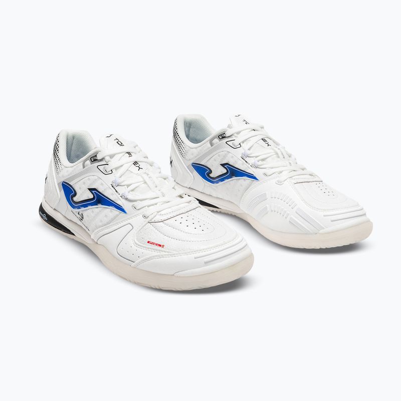 Pánské kopačky Joma Top Flex Ultralight Indoor white/royal blue 2