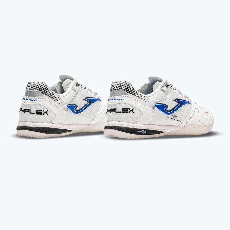 Pánské kopačky Joma Top Flex Ultralight Indoor white/royal blue 3