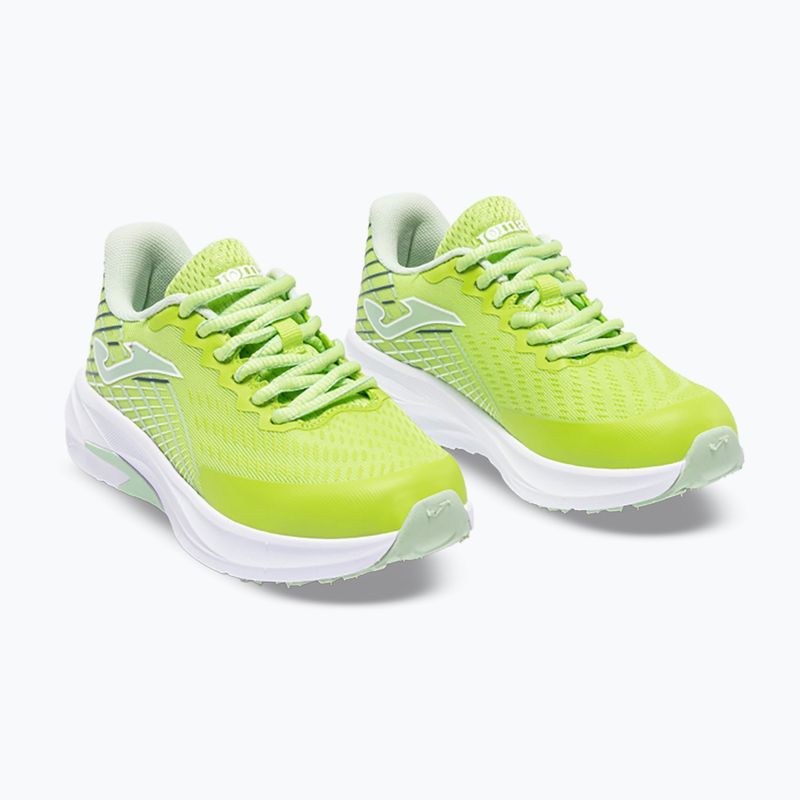 Dětské běžecké boty Joma Supercross Jr fluor green 2
