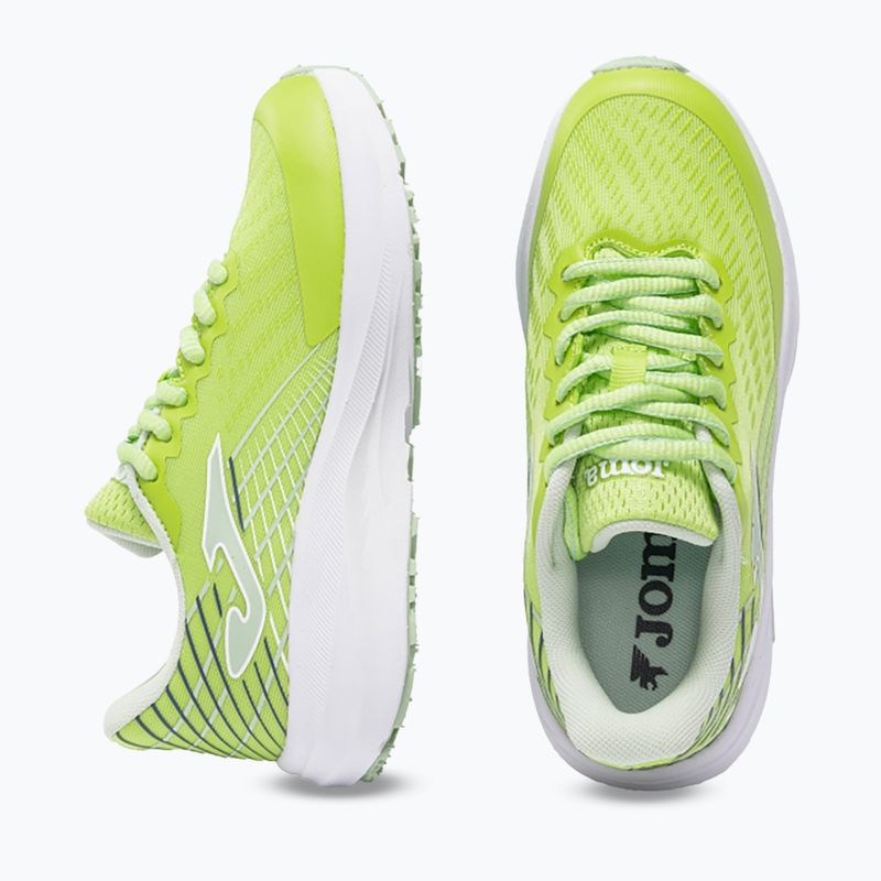 Dětské běžecké boty Joma Supercross Jr fluor green 4