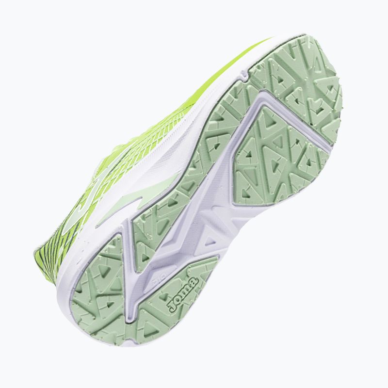 Dětské běžecké boty Joma Supercross Jr fluor green 5
