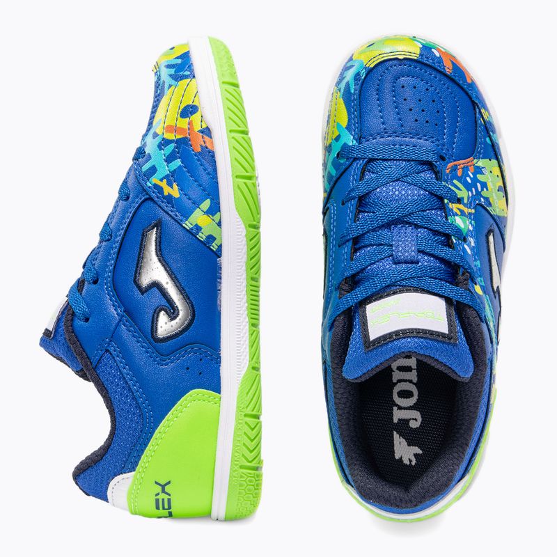 Dětské kopačáky Joma Top Flex Jr TF royal blue 4