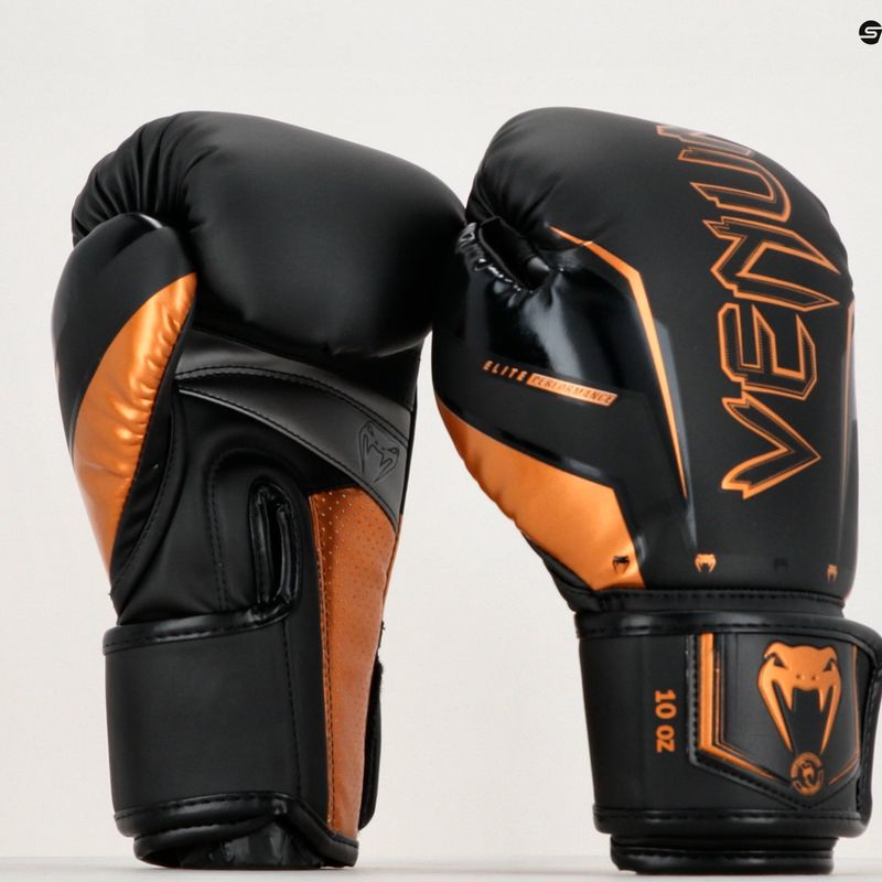 Boxerské rukavice Venum Elite Evo černé 04260-137 7